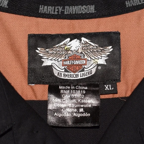 Harley Davidson 105th Anniversary Button Down Shirt - Picture 7 of 7